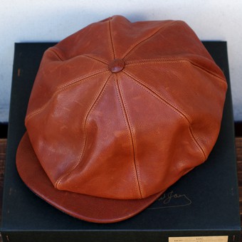 LEATHER DRESS CAP (Ear Guard)