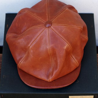 LEATHER DRESS CAP (Ear Guard)