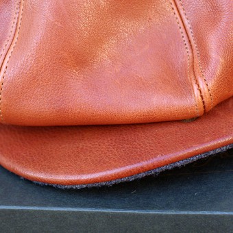 LEATHER DRESS CAP (Ear Guard)