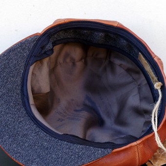 LEATHER DRESS CAP (Ear Guard)