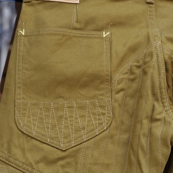 PADDED MILITARY PANTS [STRAIGHT]