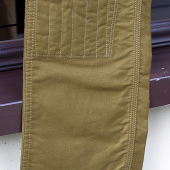 PADDED MILITARY PANTS [STRAIGHT]