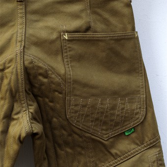 PADDED MILITARY PANTS [STRAIGHT]