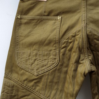 PADDED MILITARY PANTS [STRAIGHT]