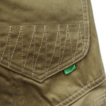 PADDED MILITARY PANTS [STRAIGHT]