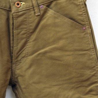 PADDED MILITARY PANTS [STRAIGHT]