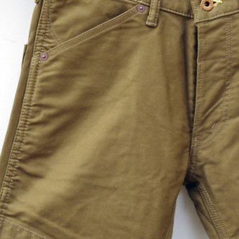 PADDED MILITARY PANTS [STRAIGHT]