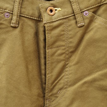 PADDED MILITARY PANTS [STRAIGHT]