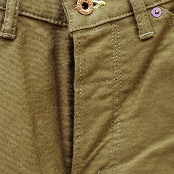 PADDED MILITARY PANTS [STRAIGHT]