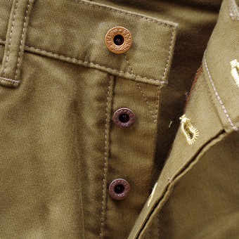 PADDED MILITARY PANTS [STRAIGHT]