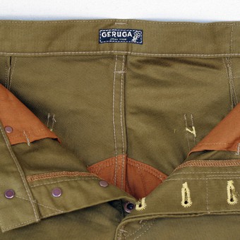 PADDED MILITARY PANTS [STRAIGHT]