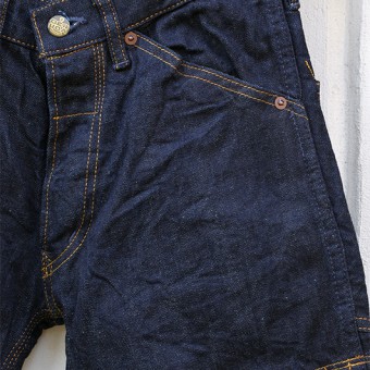 PADDED DENIM PANTS [STRAIGHT]