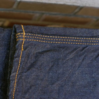 PADDED DENIM PANTS [STRAIGHT]