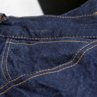 PADDED DENIM PANTS [STRAIGHT]