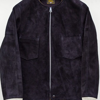 FREE NECK SUEDE JKT