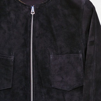 FREE NECK SUEDE JKT