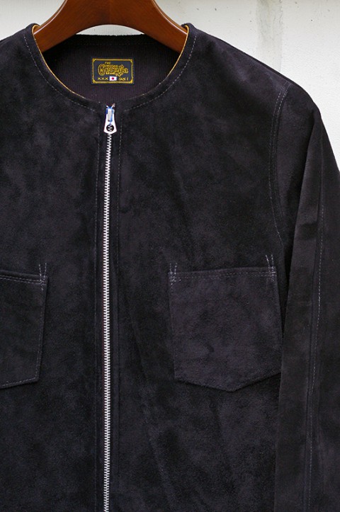 FREE NECK SUEDE JKT