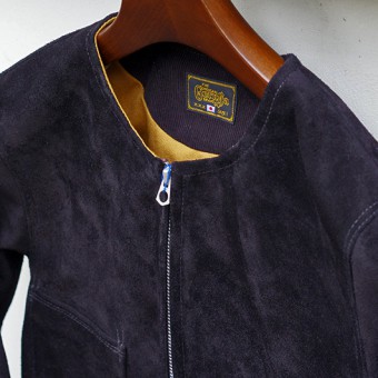 FREE NECK SUEDE JKT