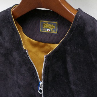 FREE NECK SUEDE JKT