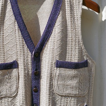 GUERNSEY SWEATER VEST