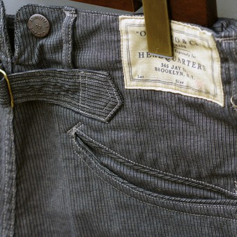 CURVING POCKET TROUSER