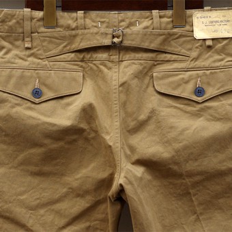 EARLY CHINO TROUSER