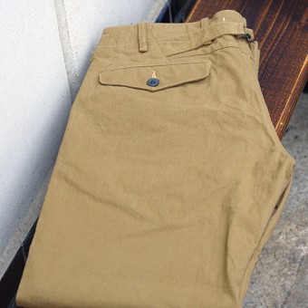 EARLY CHINO TROUSER