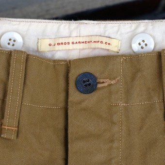 EARLY CHINO TROUSER