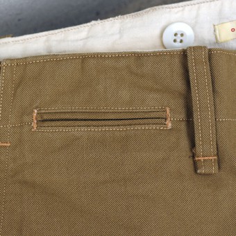 EARLY CHINO TROUSER