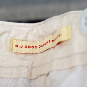 EARLY CHINO TROUSER