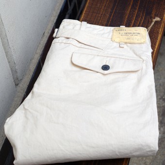 EARLY CHINO TROUSER