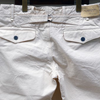 EARLY CHINO TROUSER