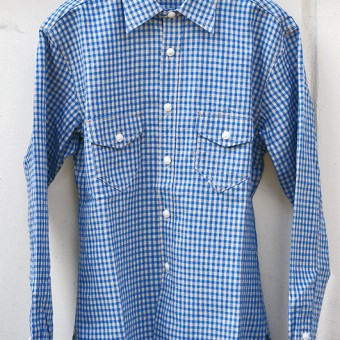 INDIGO CHECK SHIRTS