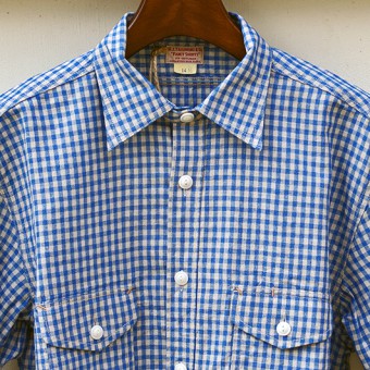 INDIGO CHECK SHIRTS