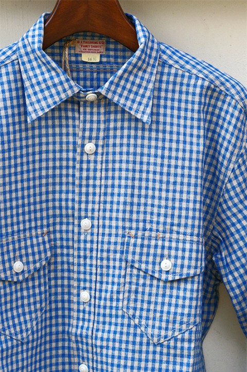 INDIGO CHECK SHIRTS