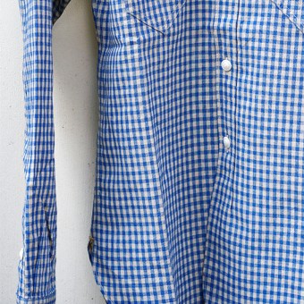 INDIGO CHECK SHIRTS