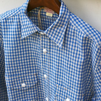 INDIGO CHECK SHIRTS