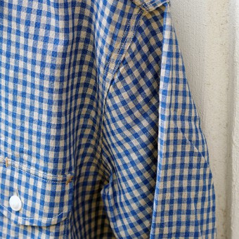 INDIGO CHECK SHIRTS