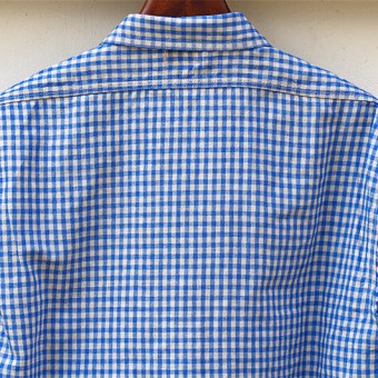 INDIGO CHECK SHIRTS