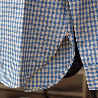 INDIGO CHECK SHIRTS