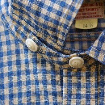 INDIGO CHECK SHIRTS