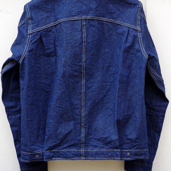 ROUND COLLAR SPORTS JKT [12oz DENIM]