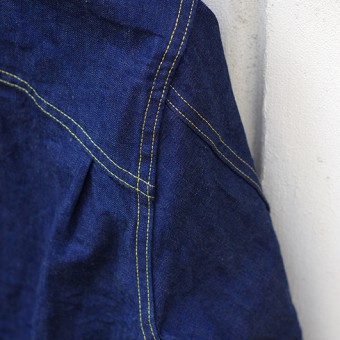 ROUND COLLAR SPORTS JKT [12oz DENIM]