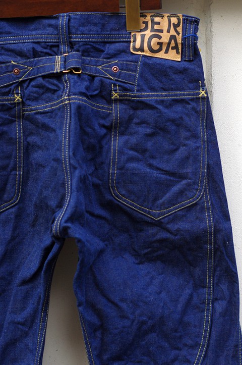 DOUBLE PATCH PANTS [12oz DENIM]