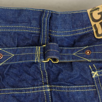 DOUBLE PATCH PANTS [12oz DENIM]