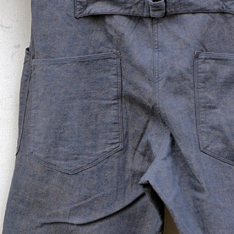 BUCKLE BACK DECK TROUSER