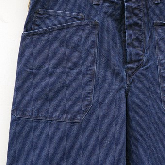 BUCKLE BACK DECK TROUSER