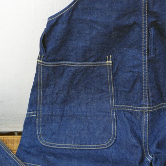 HI-BACK OVERALL [12oz DENIM]