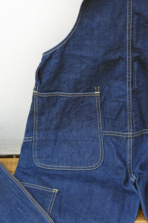 HI-BACK OVERALL [12oz DENIM]