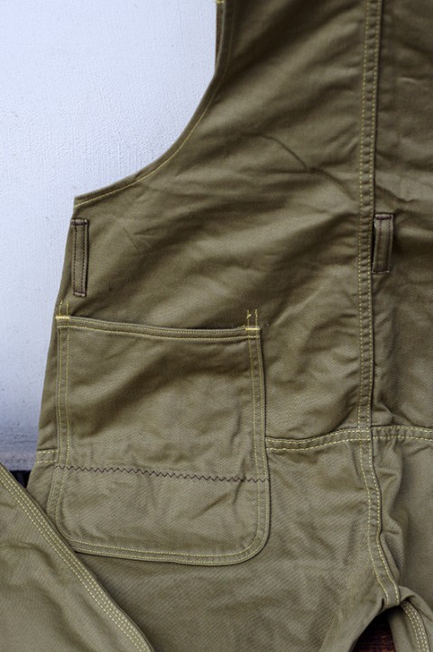 HI-BACK OVERALL [12oz CHINO]